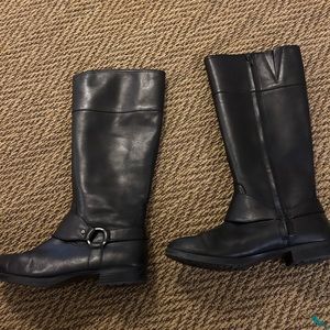 Ralph Lauren Tall Leather Boots